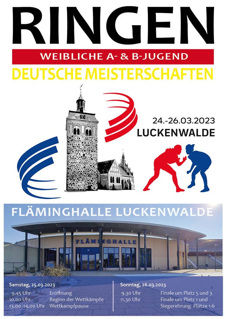 Deutschen Meisterschaften der weiblichen Jugend in Luckenwalde