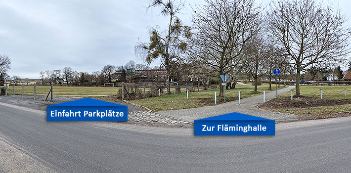 Parkplätze - Sportplatz Mozartstraße - 14943 Luckenwalde
