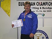 LSC Kraftsportler Ulrich Vetter verteidigte seine EM-Titel.