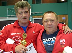Ulrich Vetter aus Luckenwalde siegte in der Gewichtsklasse bis 110 kg.