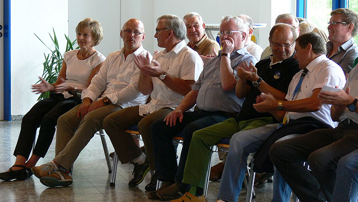 Der Luckenwalder SC feierte sein 25. Jubiläum beim Brunch und Sommerfest.