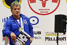 Bei dem EM in Finnland bewältige Ulrich Vetter 185kg in seiner Klasse im Bankdrücken und wurde erneut Europameister.