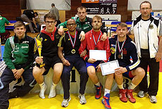 Luckenwalder Ringer waren beim Internationalen Turnier in Bratislava sehr erfolgreich.