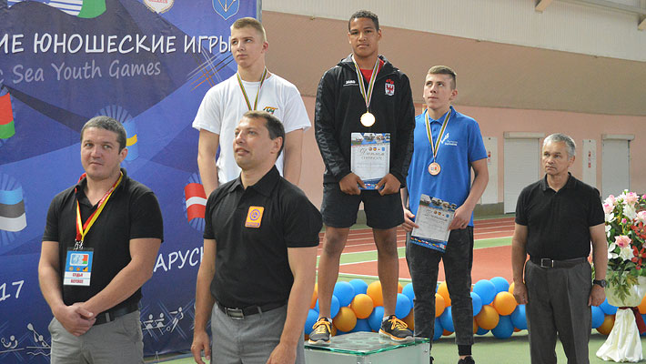 Joshua Morodion vom Luckenwalder Stützpunkt konnte sich in seiner Klasse durchsetzen und gewann die Goldmedaille.