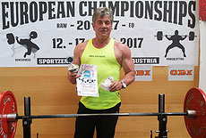 Ulrich Vetter wird mit neuem Weltrekord Europameister.