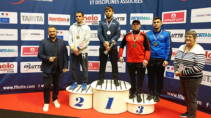 Martin Obst gewann beim Internationalen Turnier in Nizza den dritten Platz.