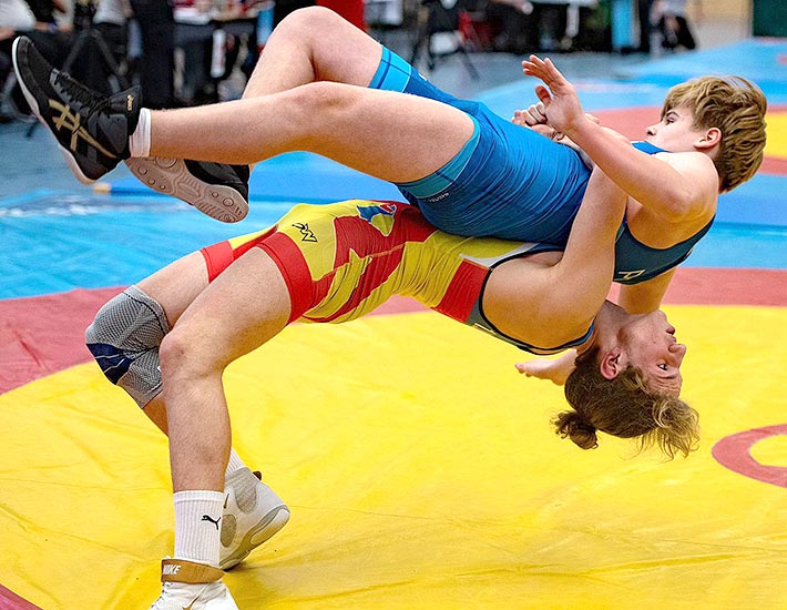 Alexander schaffte im Jahr 2023 die Sensation und gewann im Klassischen Stil bei der Deutschen Meisterschaft die Goldmedaille.